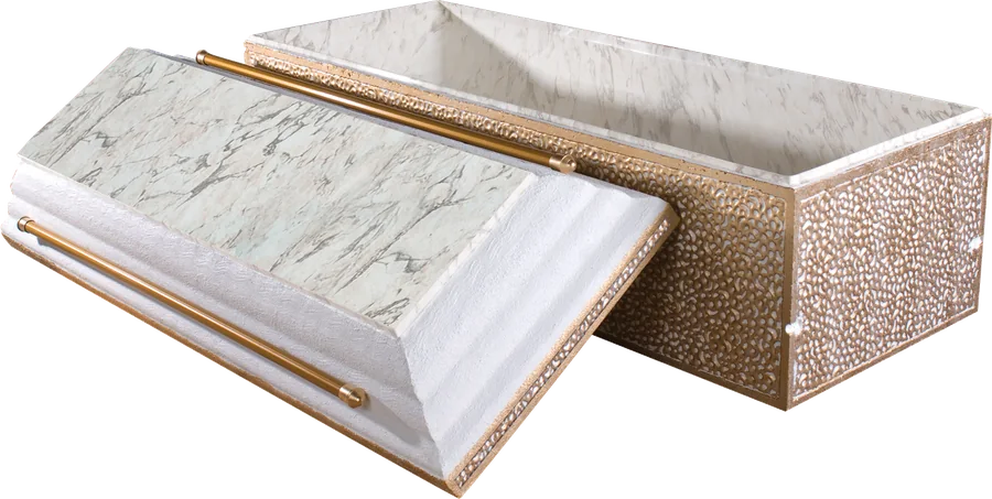 Trilogy Simulated Stone burial vault