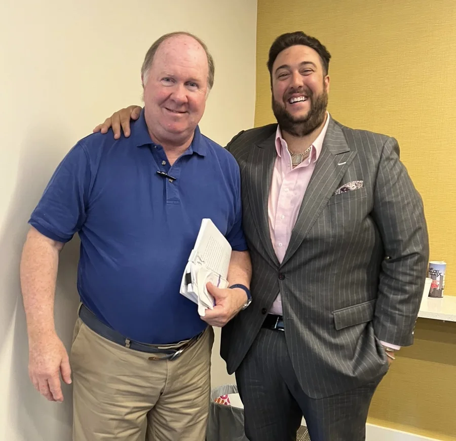 Nick DiValentino and Larry Kenney, Jr. on closing day